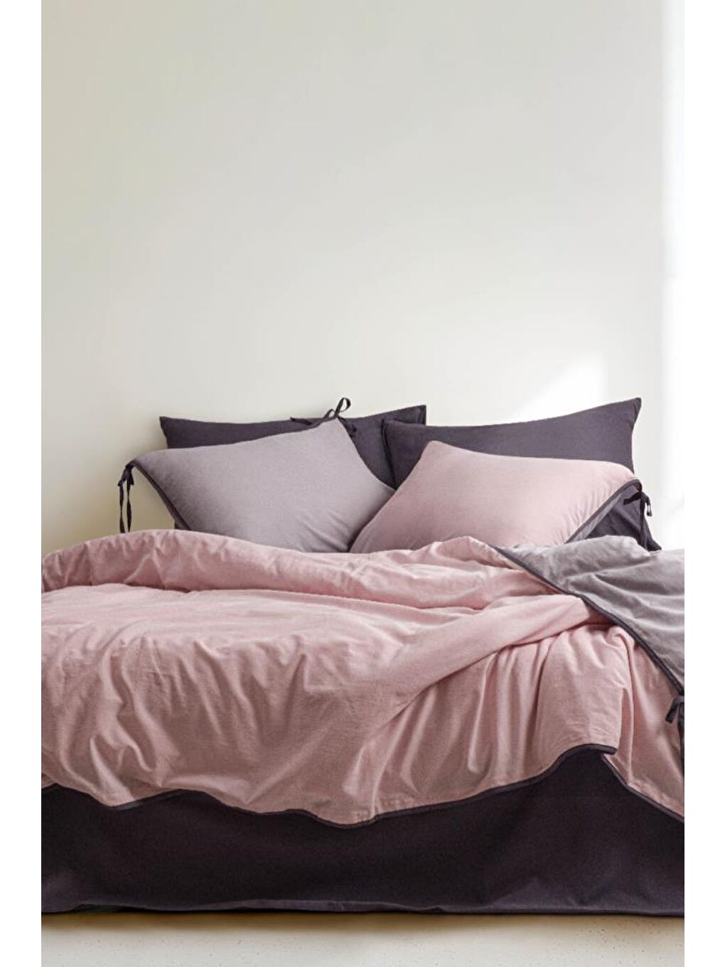 Karışık Demeter Garnet %100 Pamuklu Çift Kişilik Nevresim Takımı