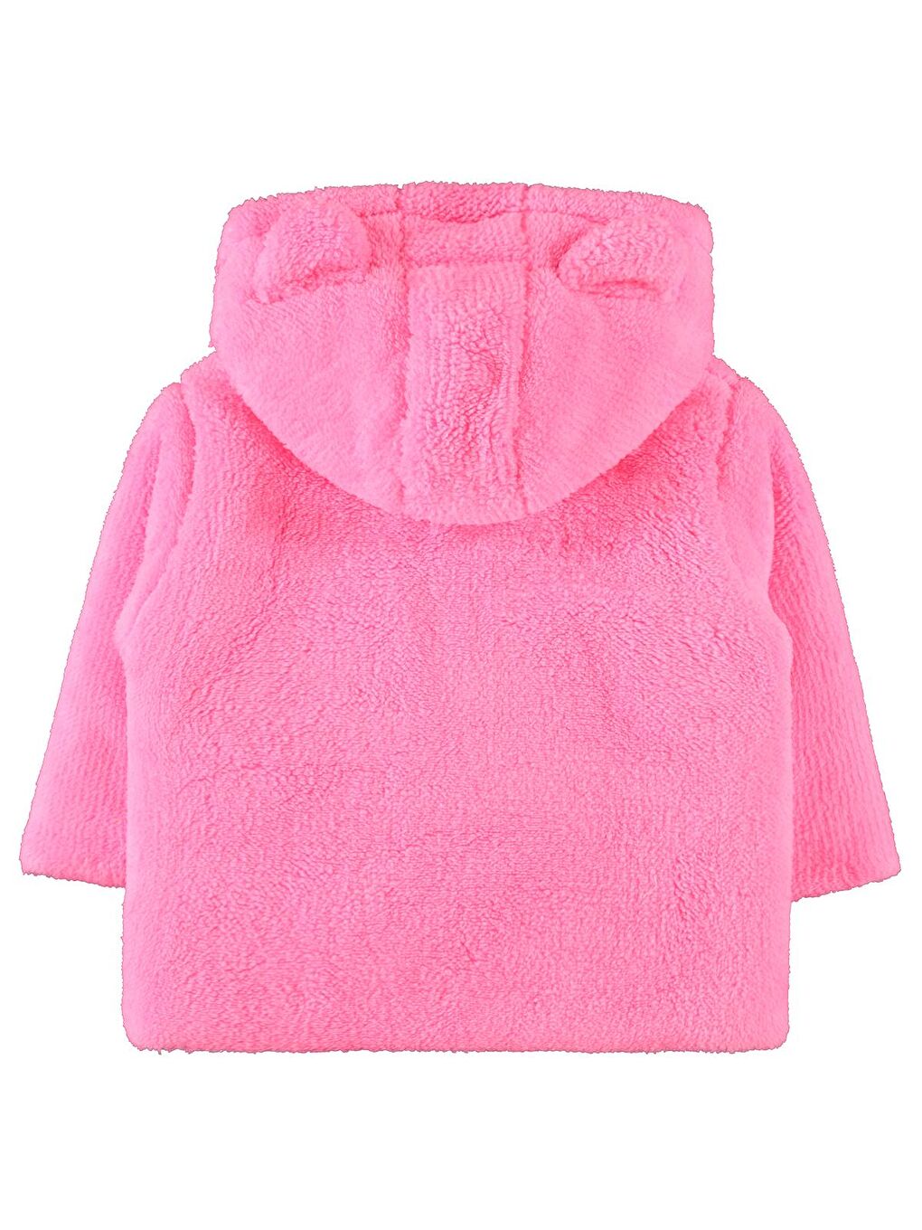 Civil Pembe Baby Kız Bebek Kapüşonlu Mont 6 18 Ay Neon Pembe - 1