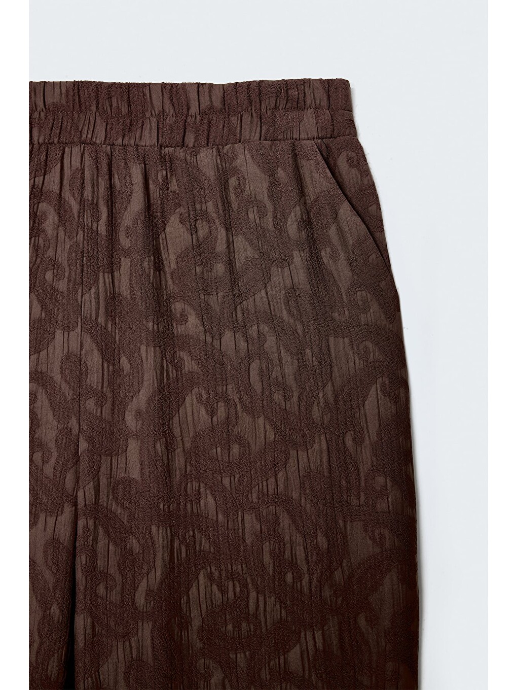 Kahverengi Lily Pantolon - Kahve-5