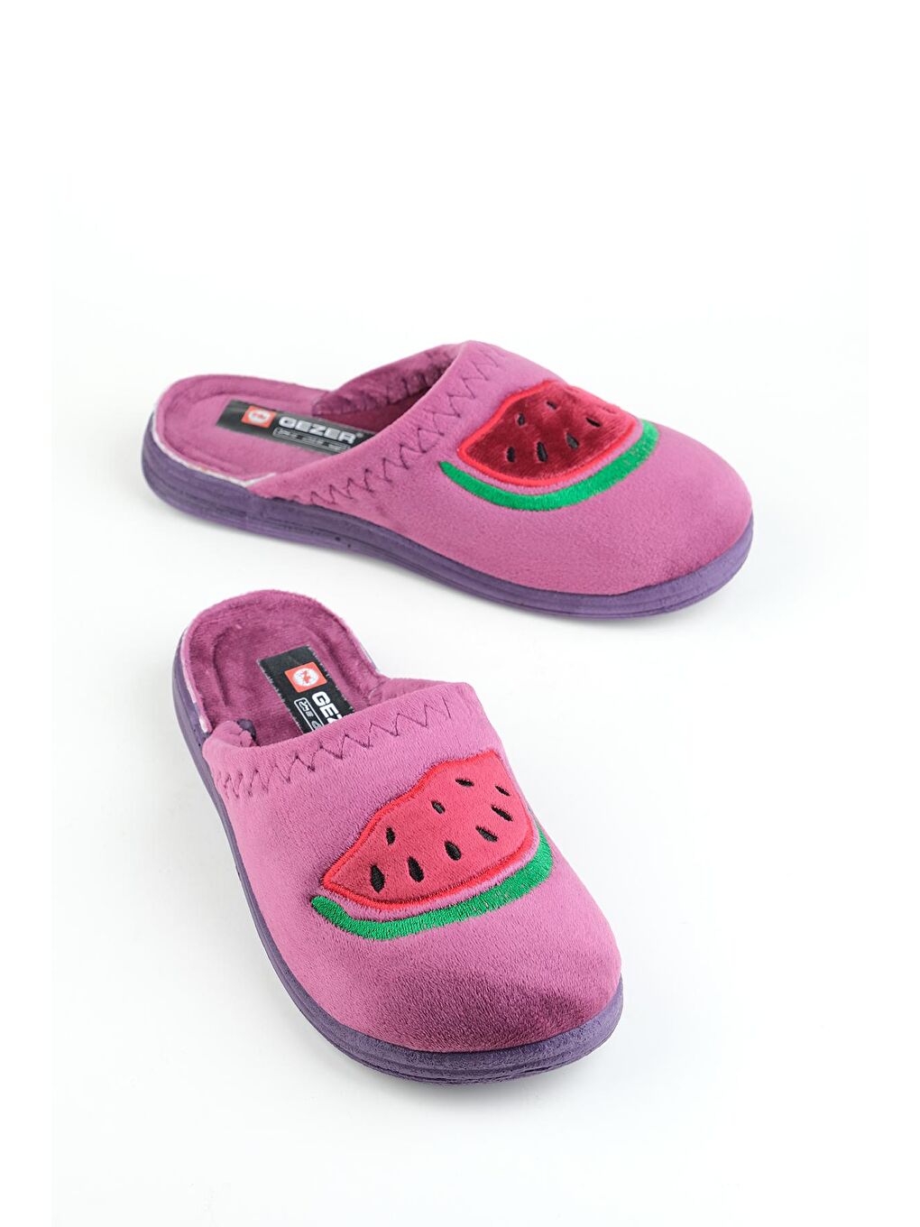 Mor Kışlık Kadın Ev Terlik