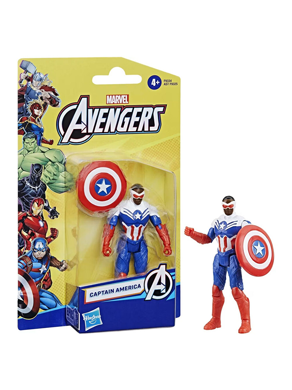 Epic Hero Serisi 4 İnç Figür Captain America F9334-3