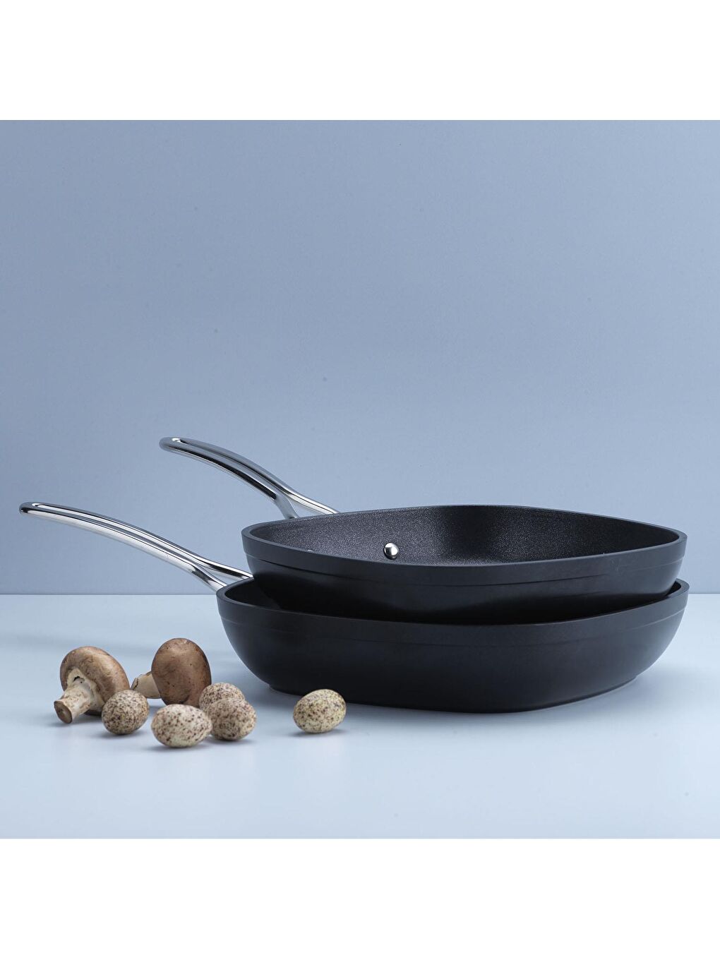 Gastronomie Master Granit Tava-24Cm-Siyah-6
