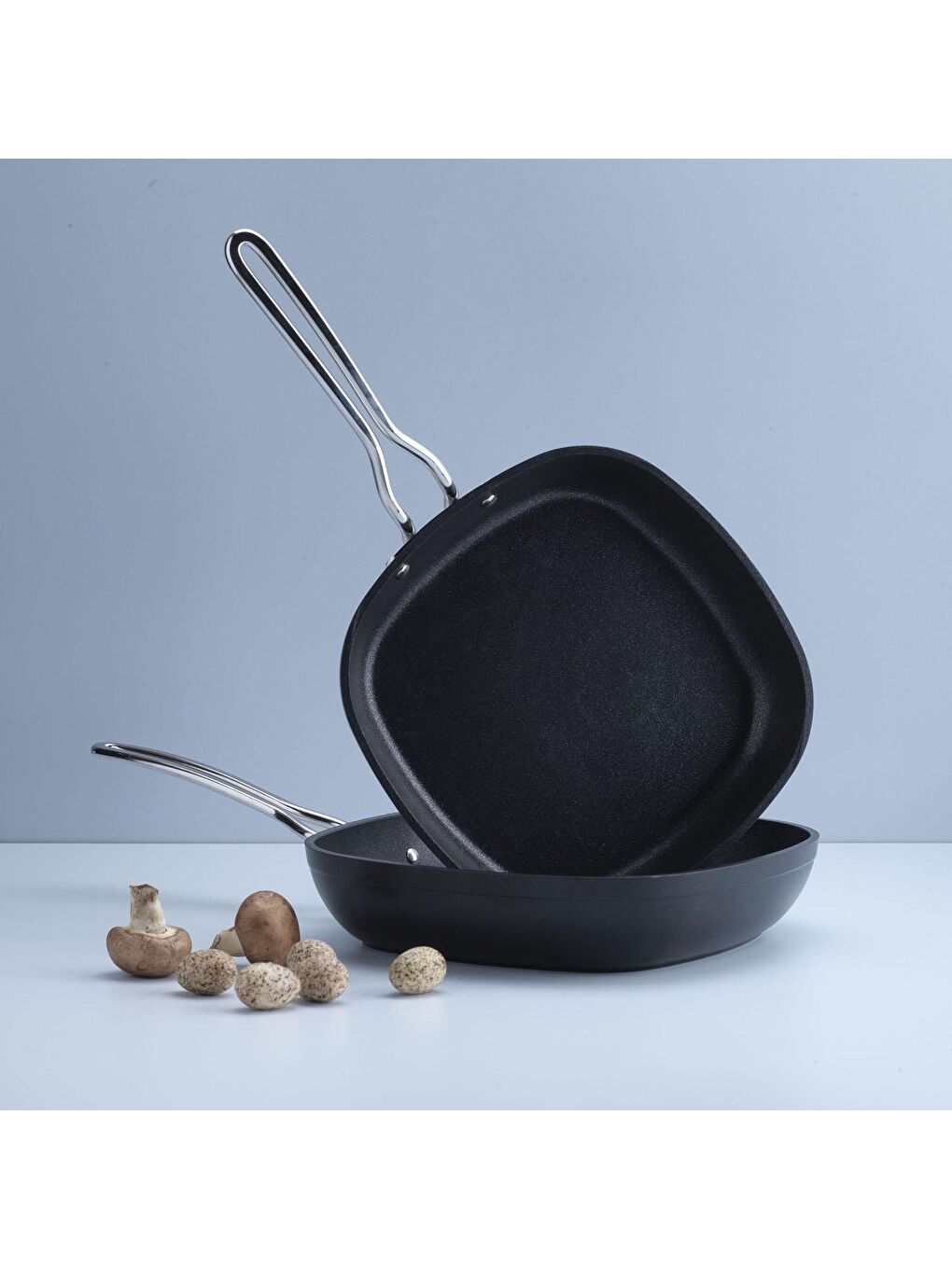 Gastronomie Master Granit Tava-24Cm-Siyah-7