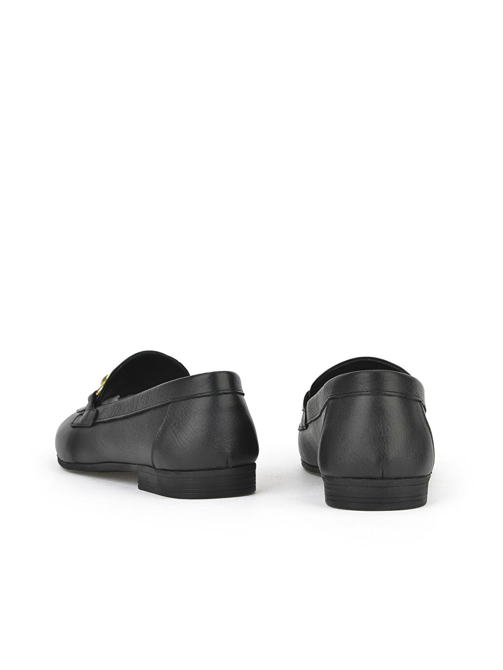 Hakiki Deri Kadın Ayakkabı 1511044Z201 Siyah-4