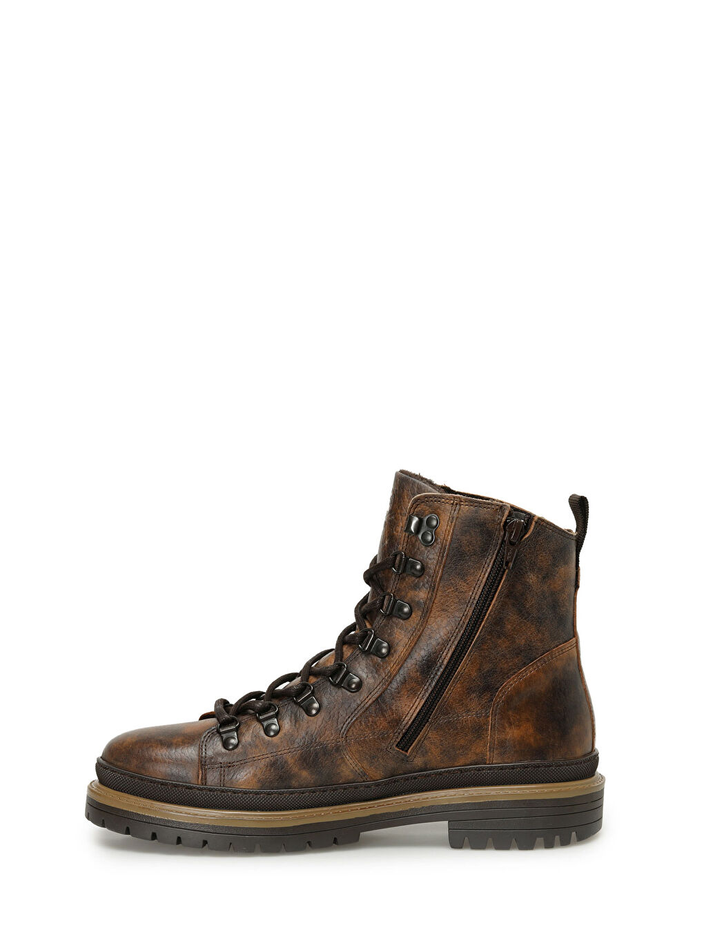 ESTEVES 3PR Kahverengi Erkek Biker Bot-2