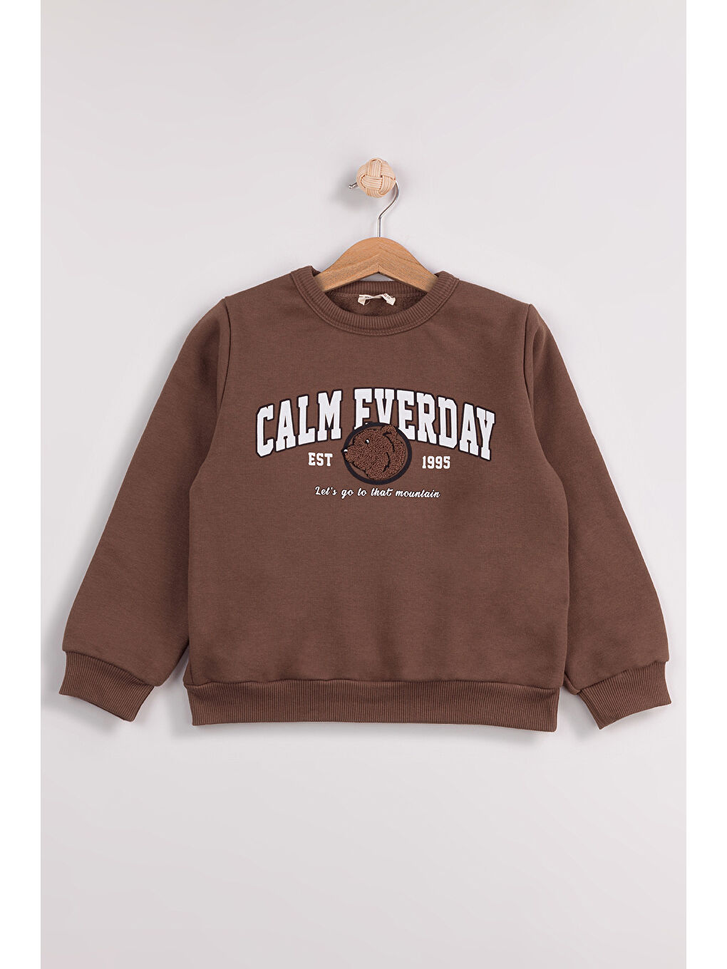 Gri Erkek Çocuk 2'li Paket Basic Sweatshirt-2