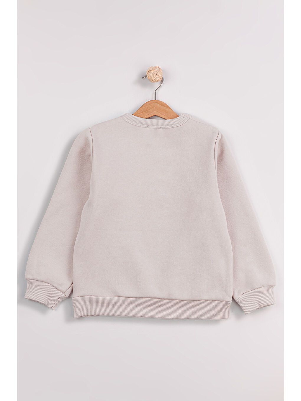 Kahverengi Erkek Çocuk 2'li Paket Basic Sweatshirt-4