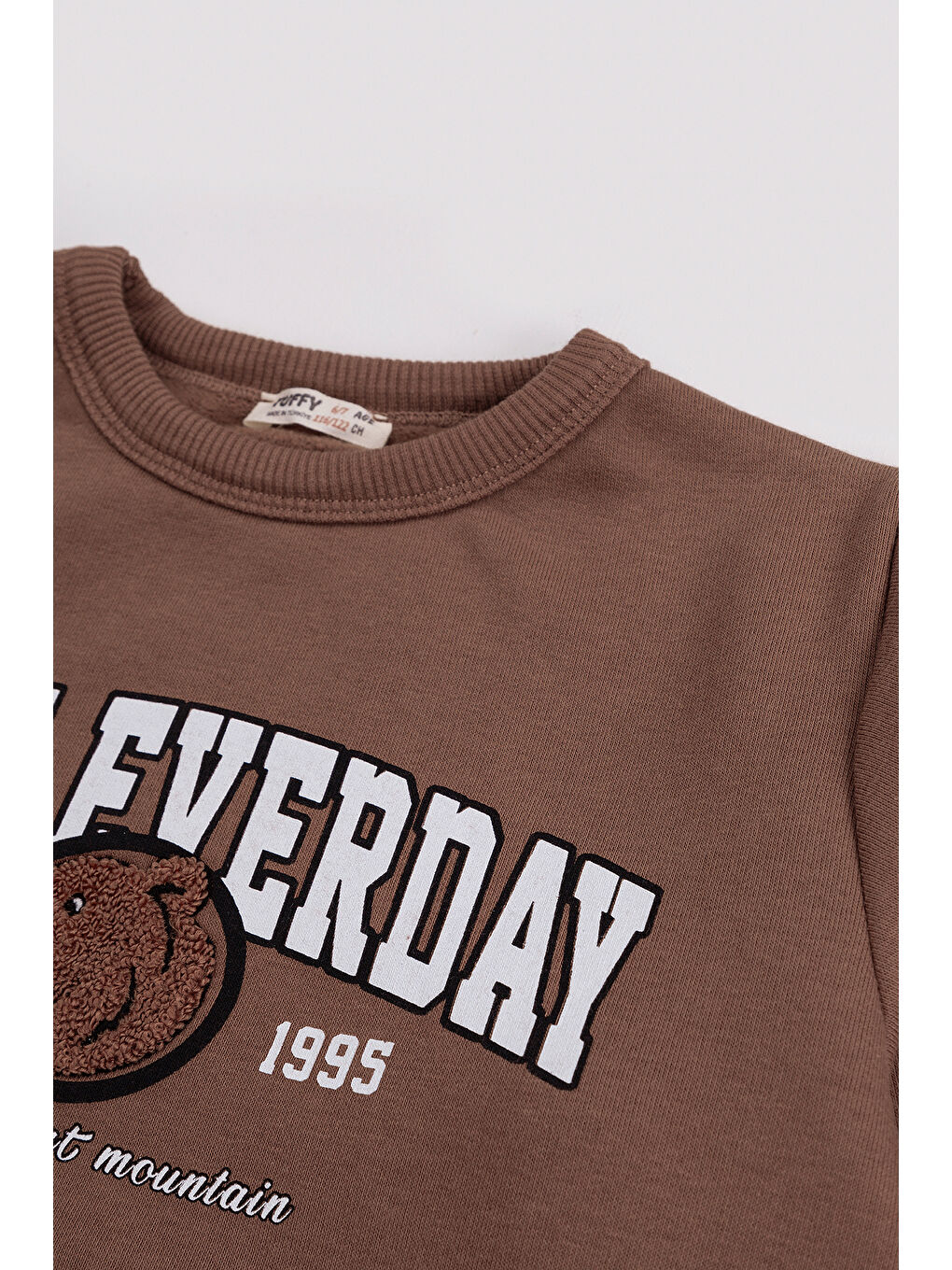 Gri Erkek Çocuk 2'li Paket Basic Sweatshirt-3