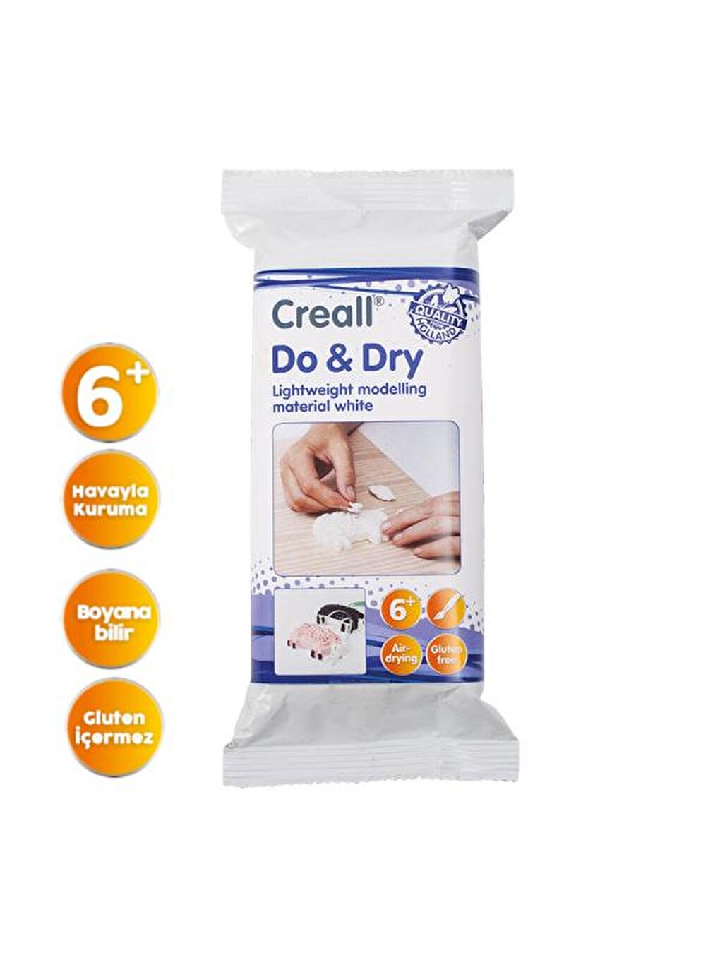 Creall Beyaz Do&Dry Light 250gr Beyaz - 1