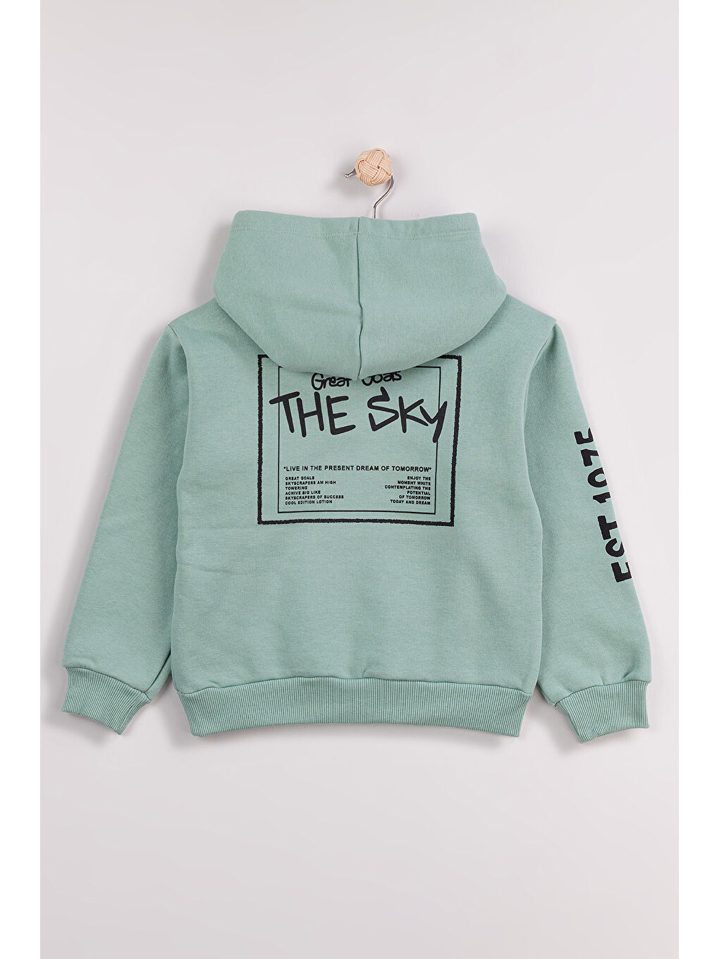 Yeşil Erkek Çocuk 2'li Paket Basic Sweatshirt-4