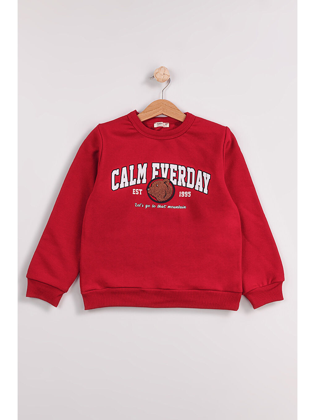 Yeşil Erkek Çocuk 2'li Paket Basic Sweatshirt-5