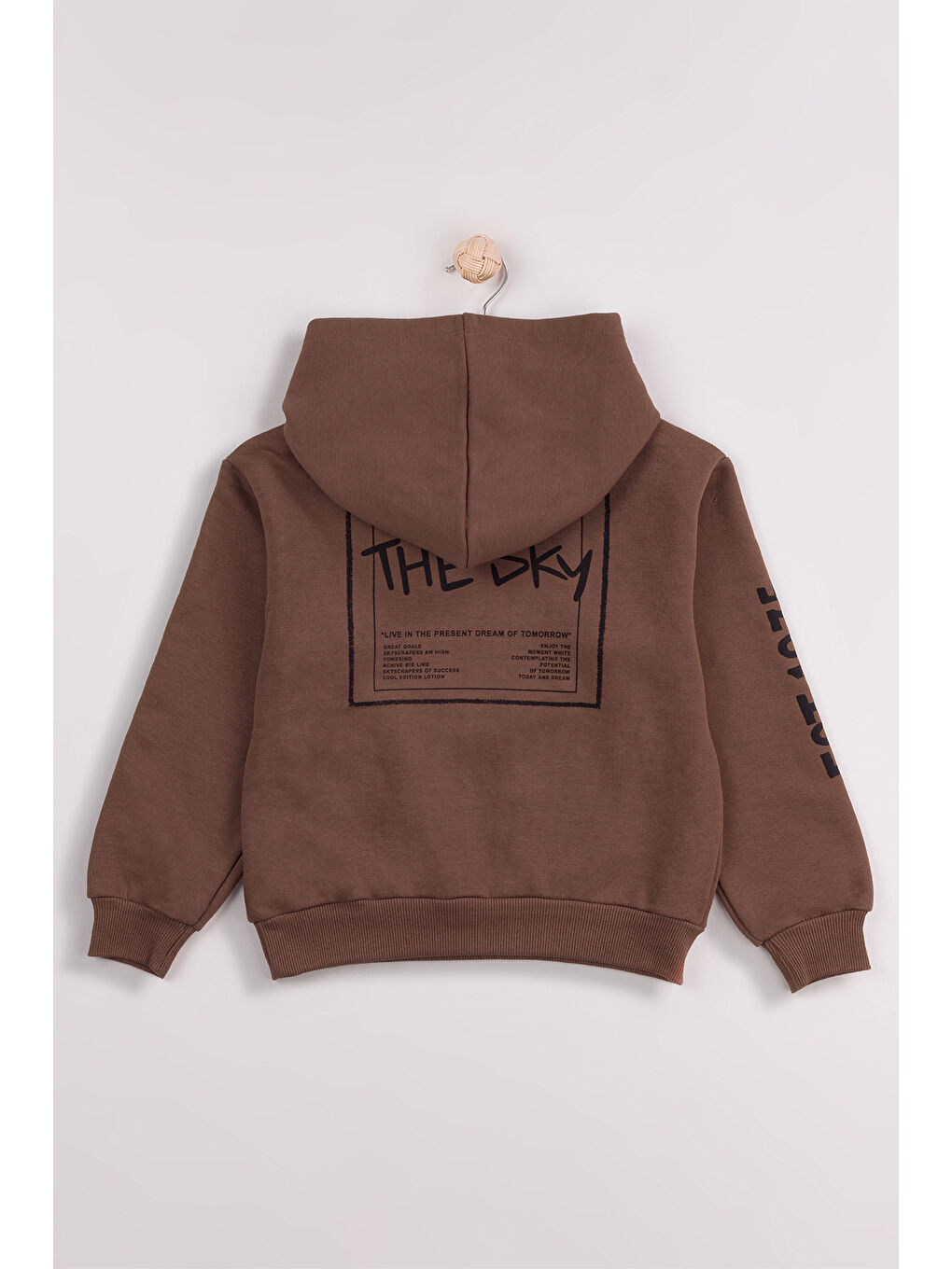 Kahverengi Erkek Çocuk 2'li Paket Basic Sweatshirt-7