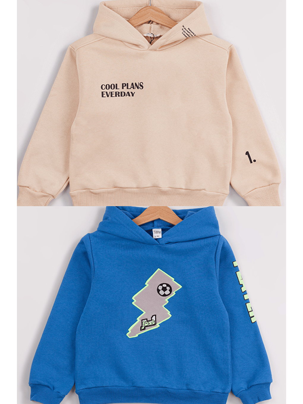 Mavi Erkek Çocuk 2'li Paket Basic Sweatshirt