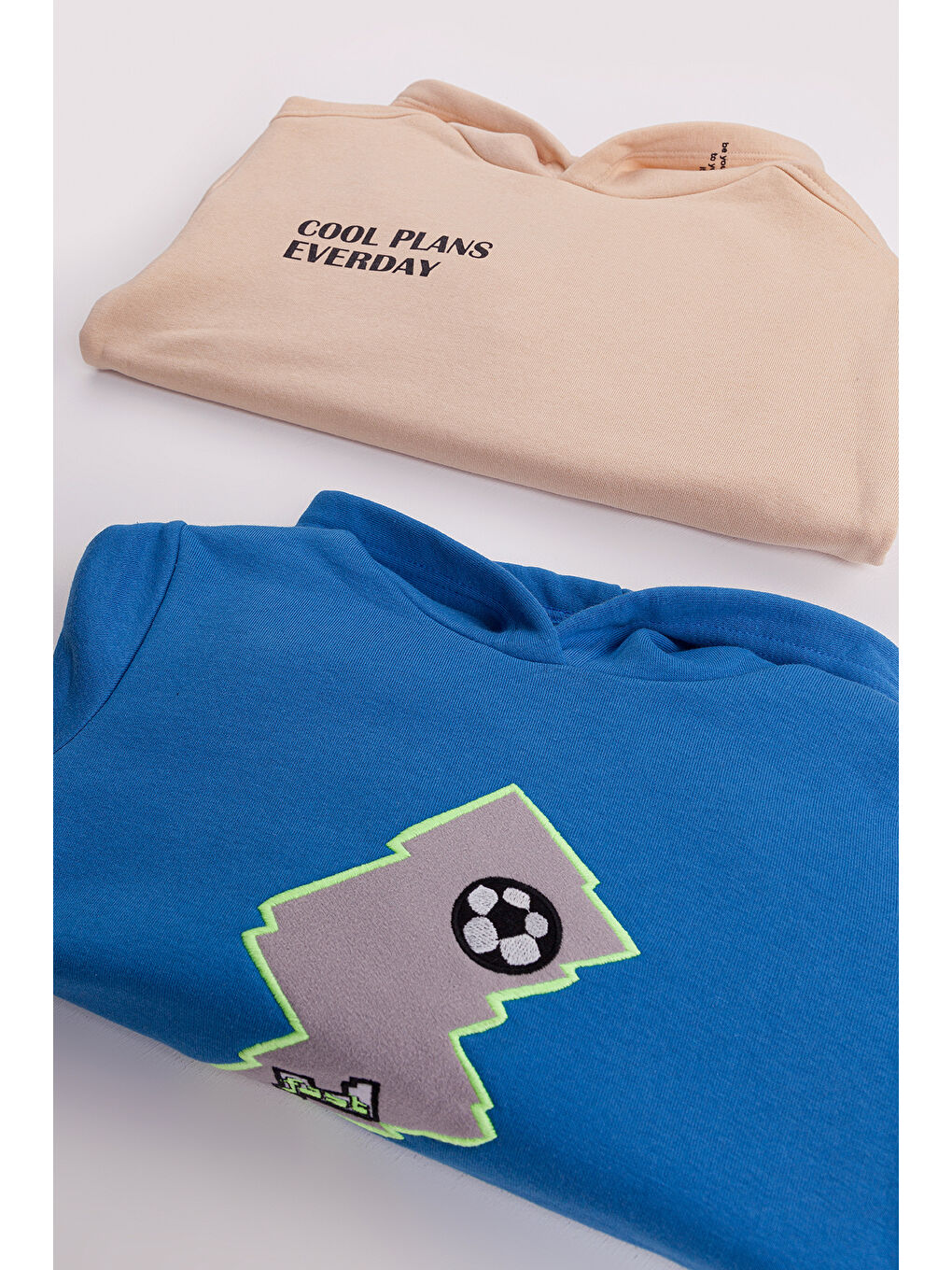 Mavi Erkek Çocuk 2'li Paket Basic Sweatshirt-1