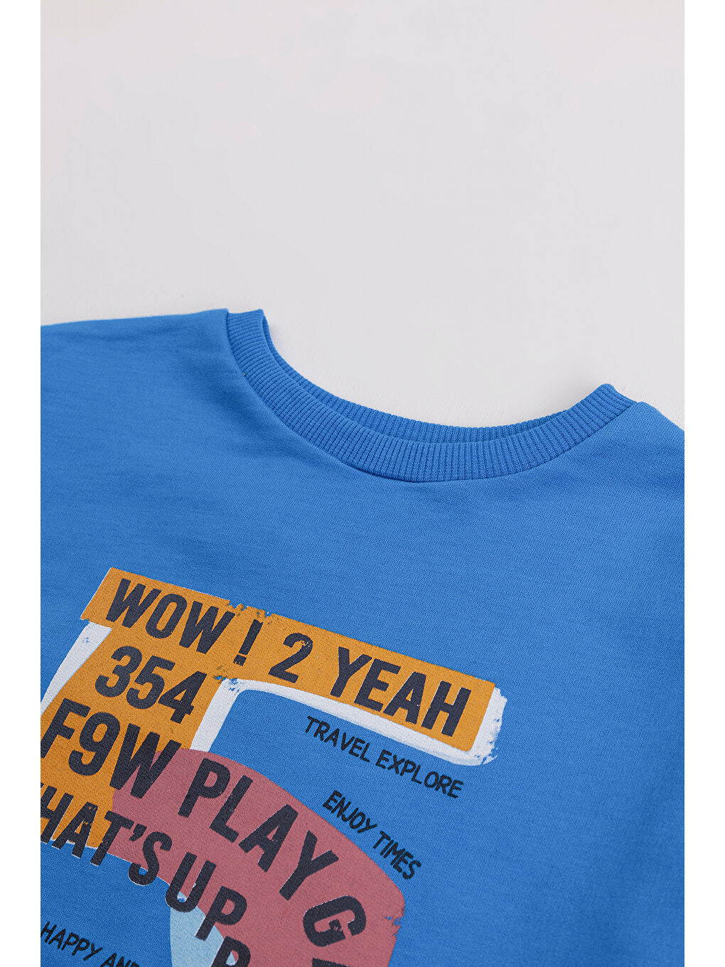 Mavi Erkek Çocuk 2'li Paket Basic Sweatshirt-4