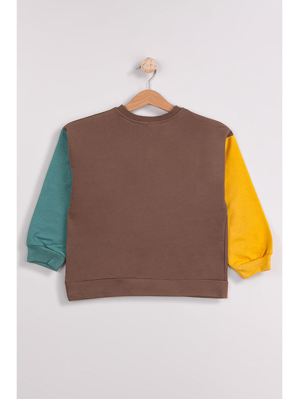 Lacivert Erkek Çocuk 2'li Paket Basic Sweatshirt-4