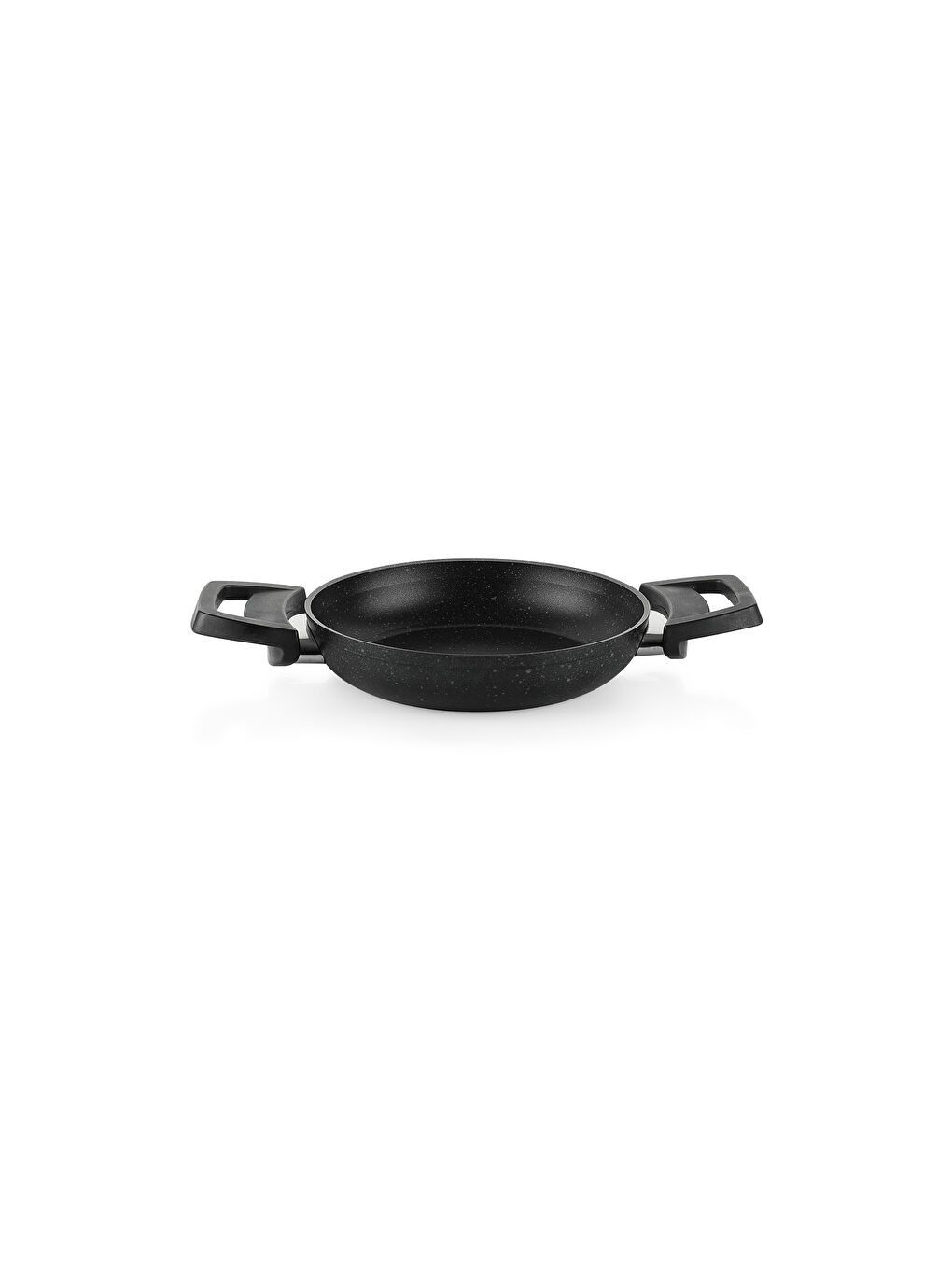 Black Stone 3 lü Tava + Sahan Seti-Siyah-4