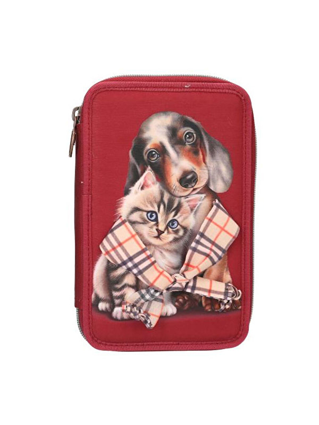 2 Katlı İçi Dolu Kalem Çantası Fur Ever Friends 413674-3