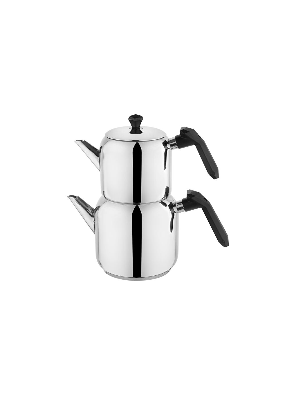 Gri Atlas Çelik Çeyiz Seti 14 Parça-Siyah-7