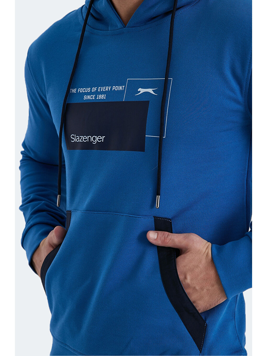 SLAZENGER Mavi Erkek Sweatshirt Mavi - 3