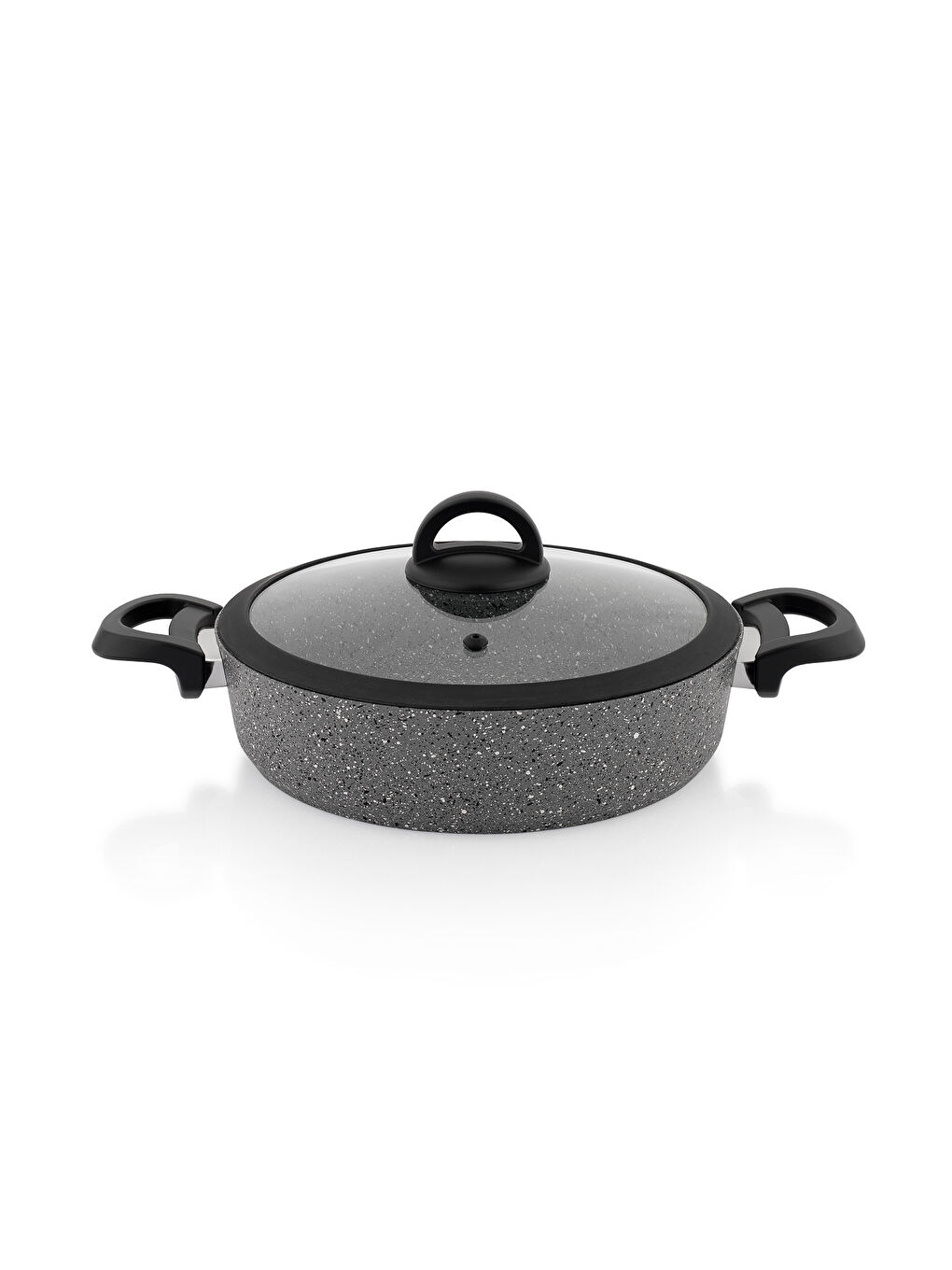 Cucina Yanmaz Yapışmaz Tencere Seti 7 Parça-Gri-3