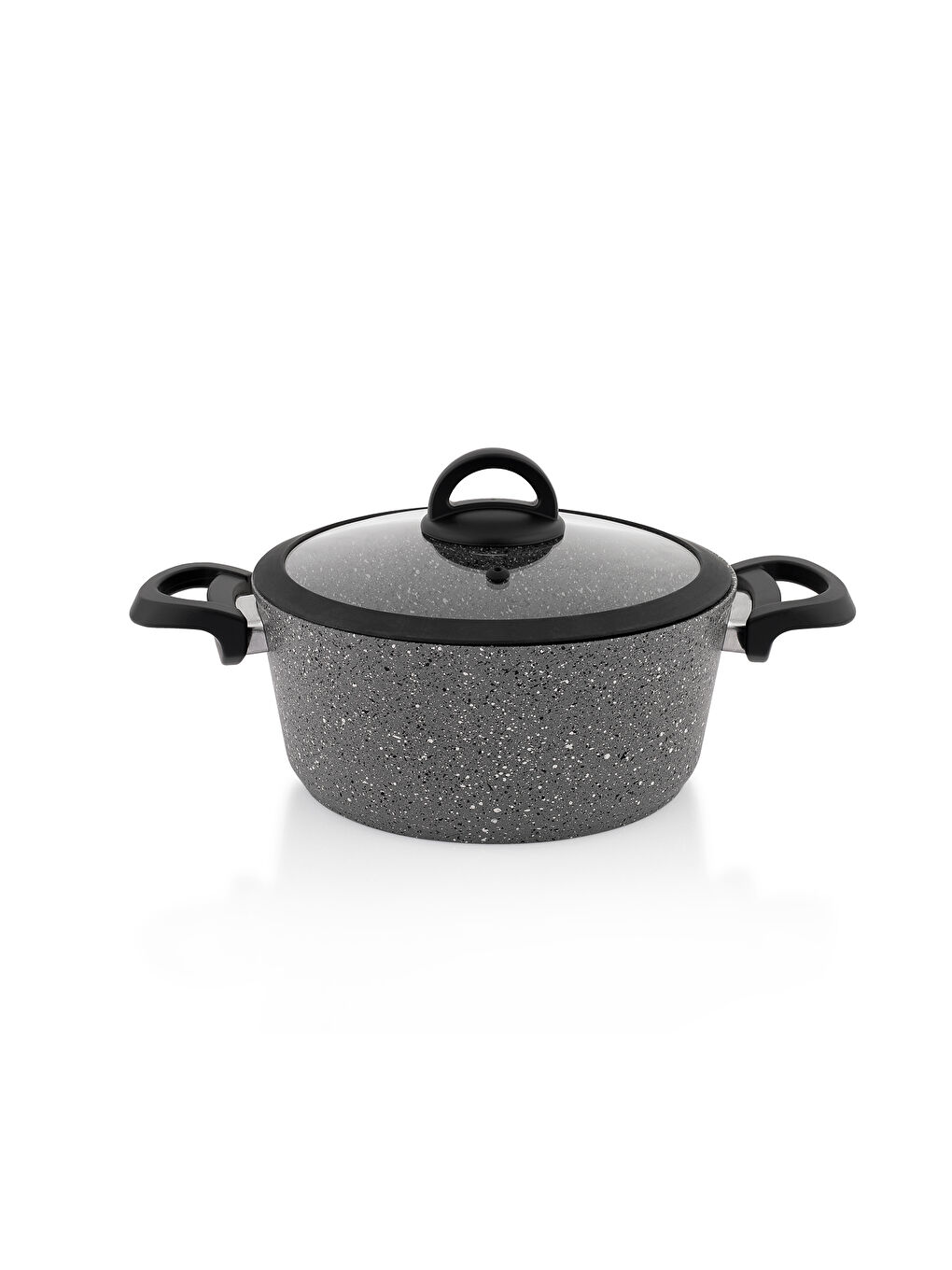 Cucina Yanmaz Yapışmaz Tencere Seti 7 Parça-Gri-8