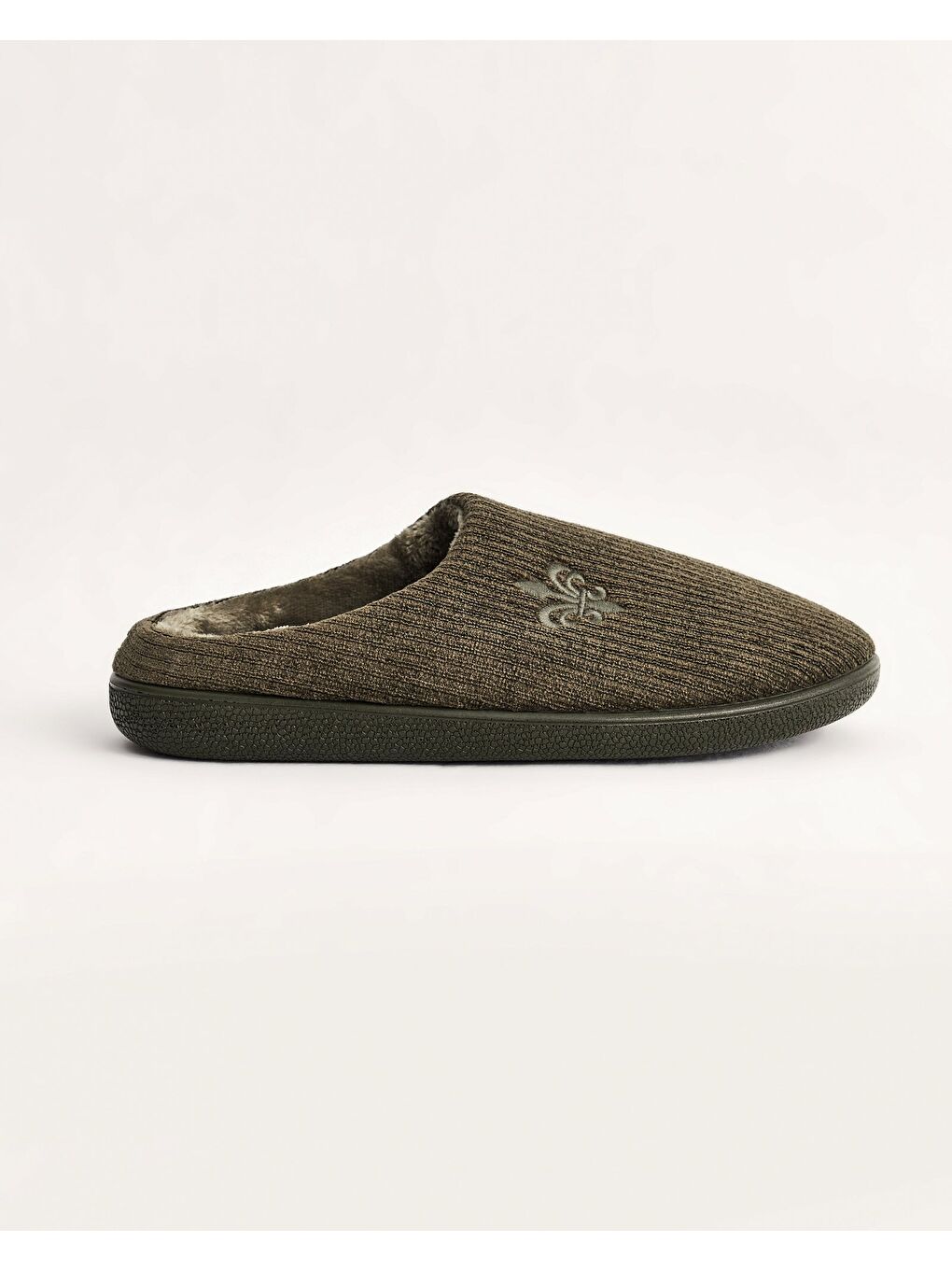 Haki Erkek Fitilli Ev İçi Ayakkabı - James-2