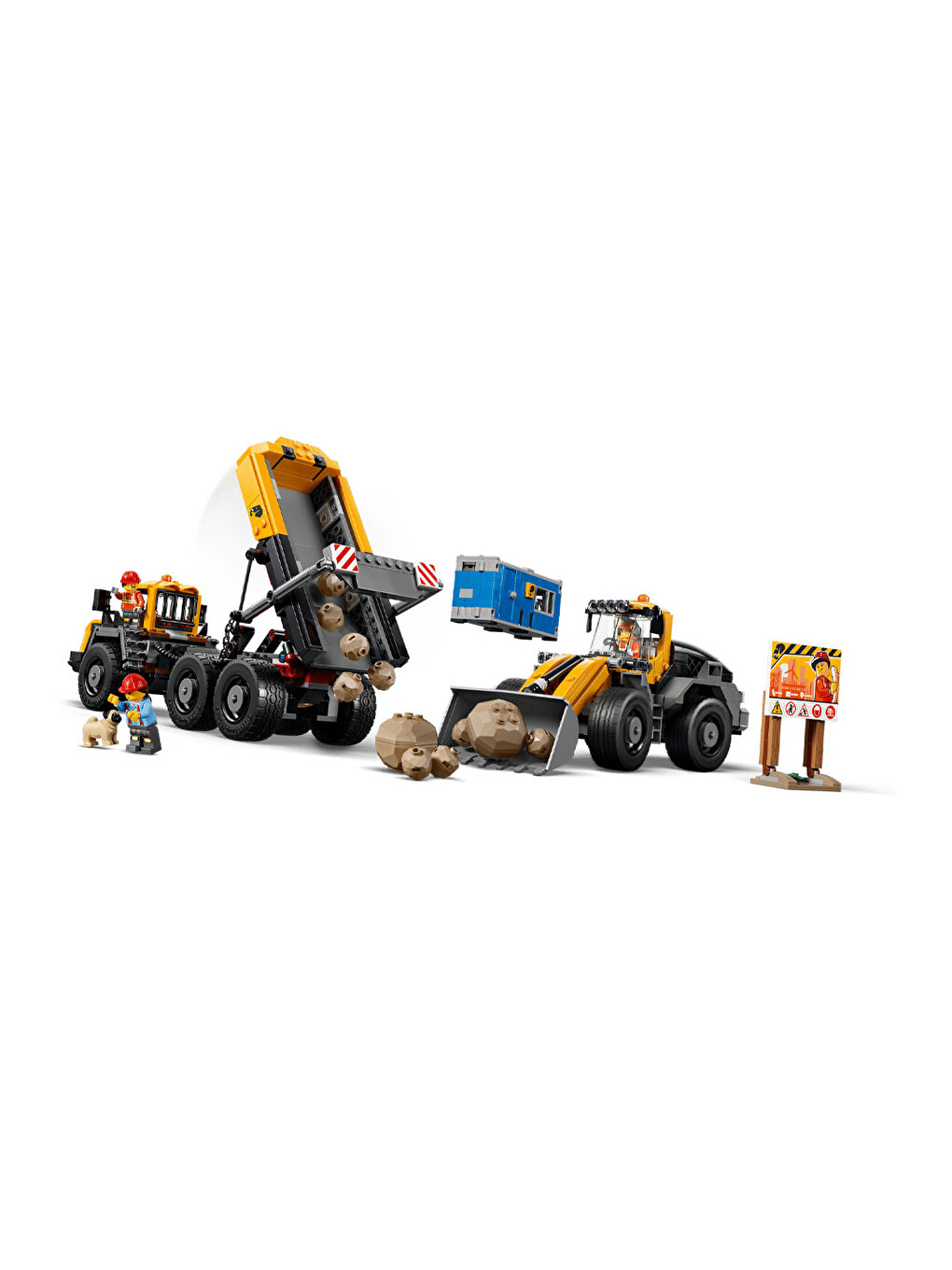 City Damperli Kamyon Ve Ön Yükleyici 60494-7