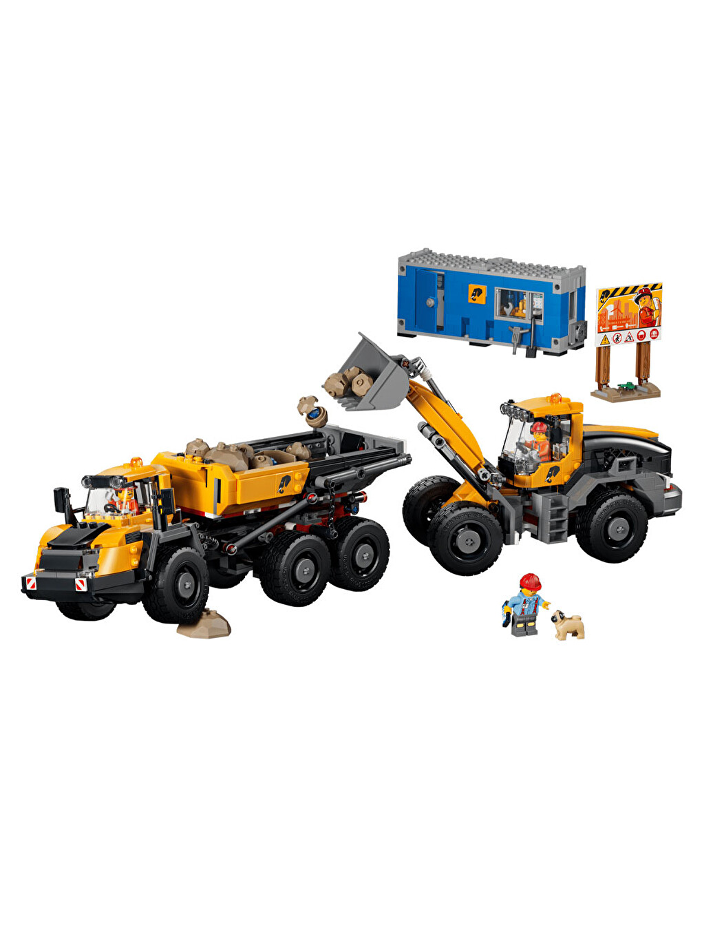 City Damperli Kamyon Ve Ön Yükleyici 60494-8