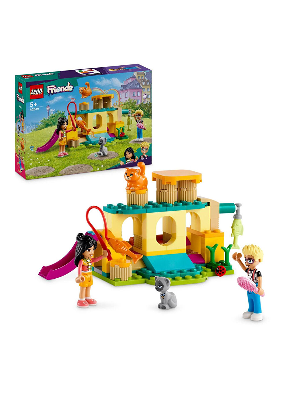 Lego Renksiz Friends Kedi Oyun Parkı Macerası 42612