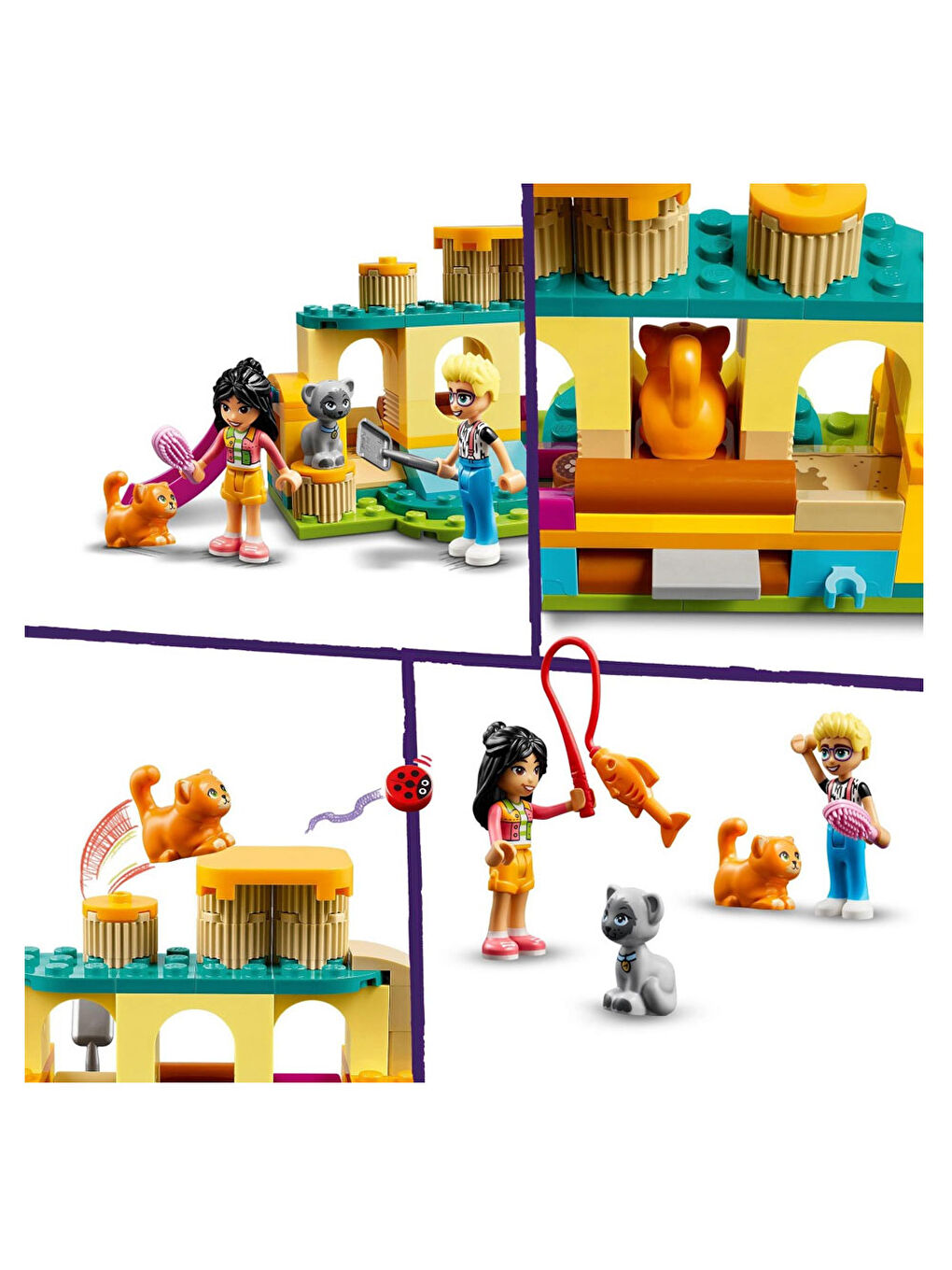 Lego Renksiz Friends Kedi Oyun Parkı Macerası 42612 - 3