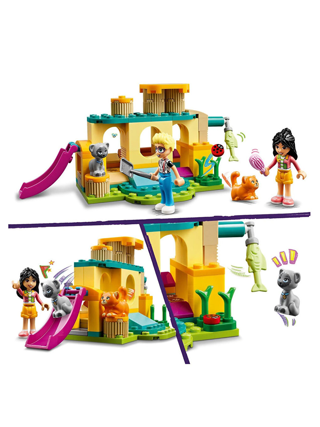 Lego Renksiz Friends Kedi Oyun Parkı Macerası 42612 - 4