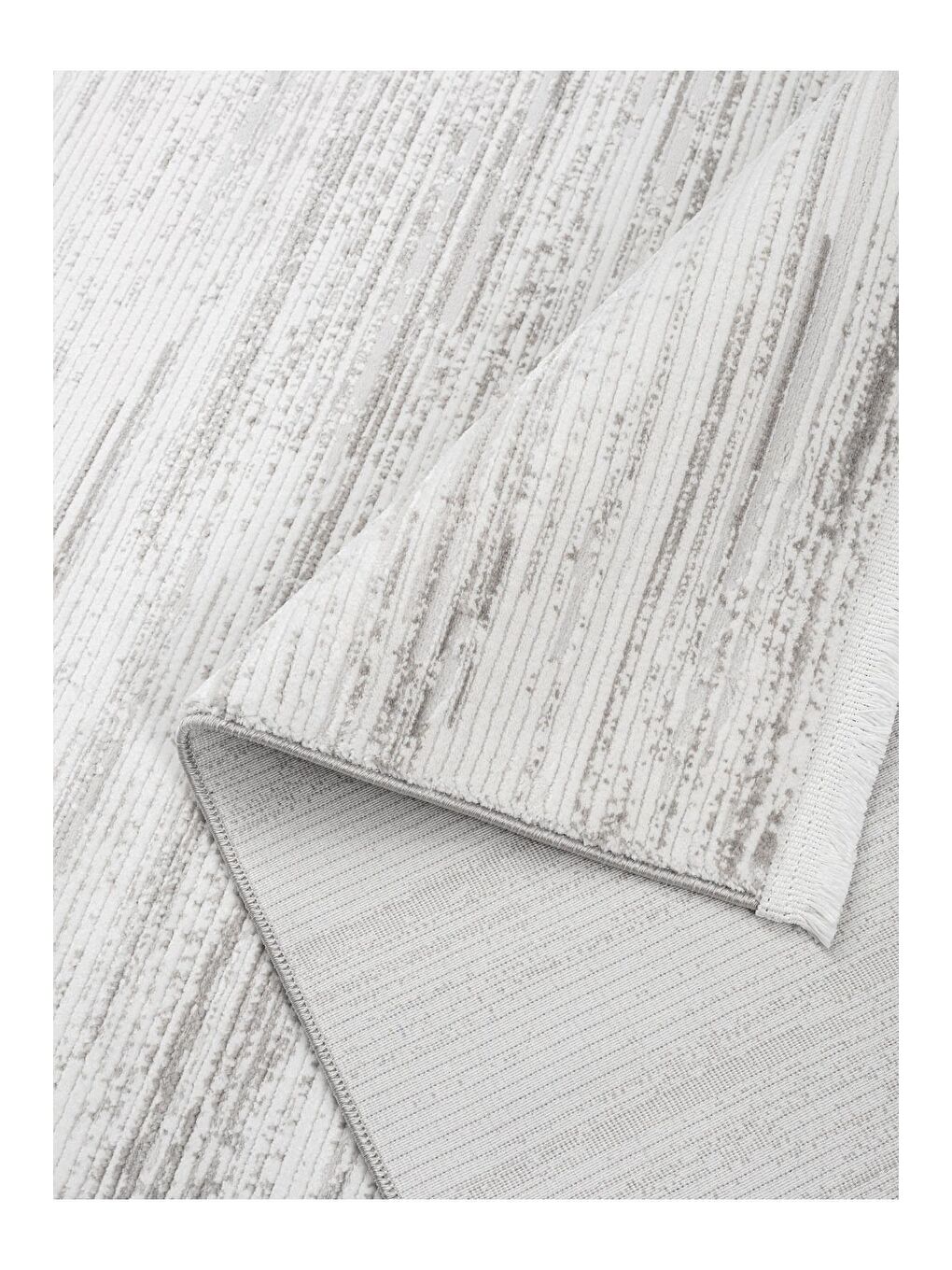 Vals Gri Dokuma Makine Halısı  80x150-1