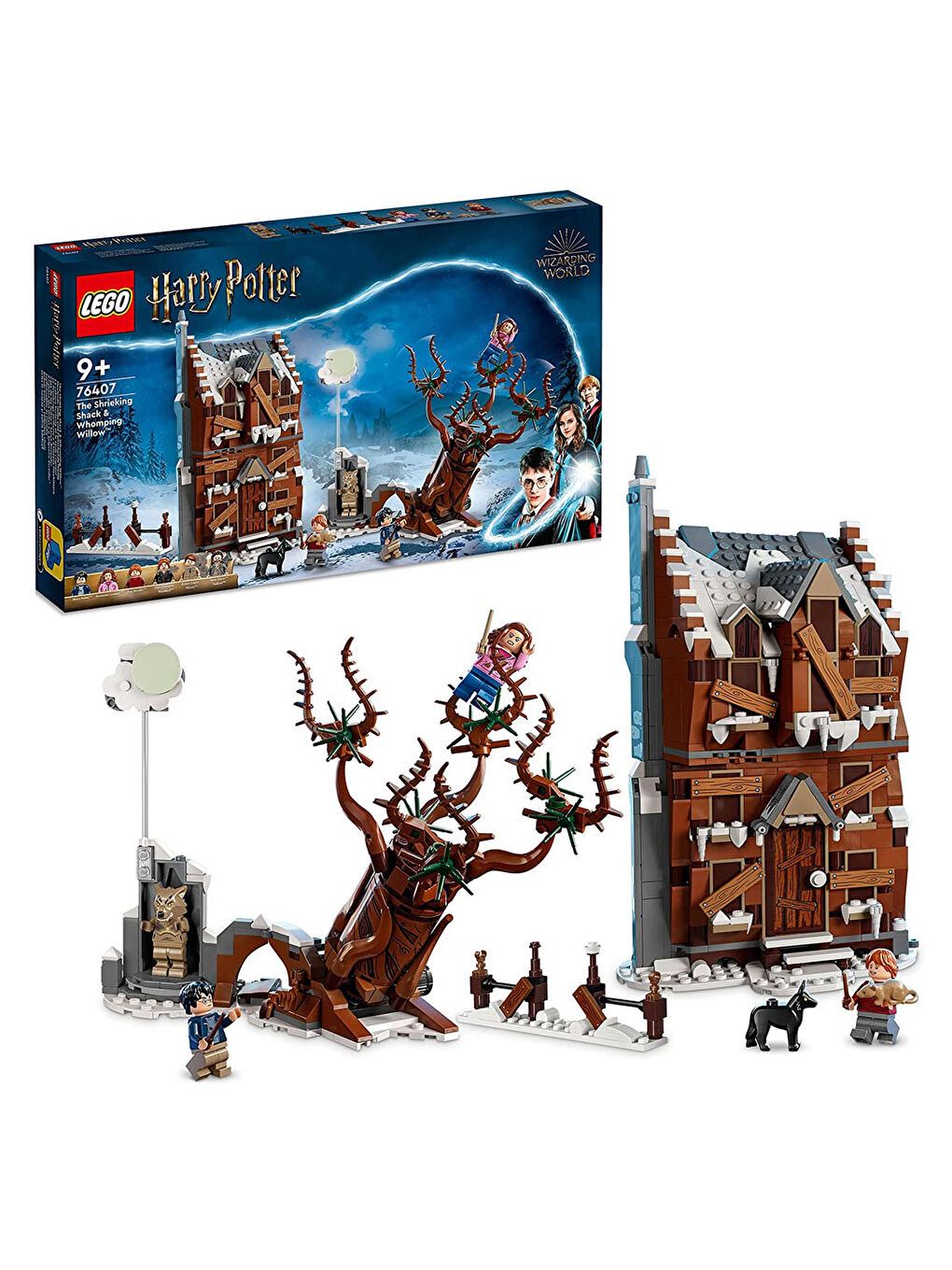 Lego Harry Potter Bağıran Baraka ve Şamarcı Söğüt 76407