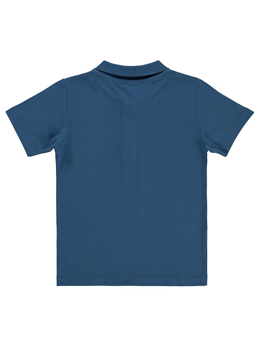 Petrol Boys Erkek Çocuk Palmiye Nakışlı Polo Yaka 6-9 Yaş Tişört - Yeşil-1