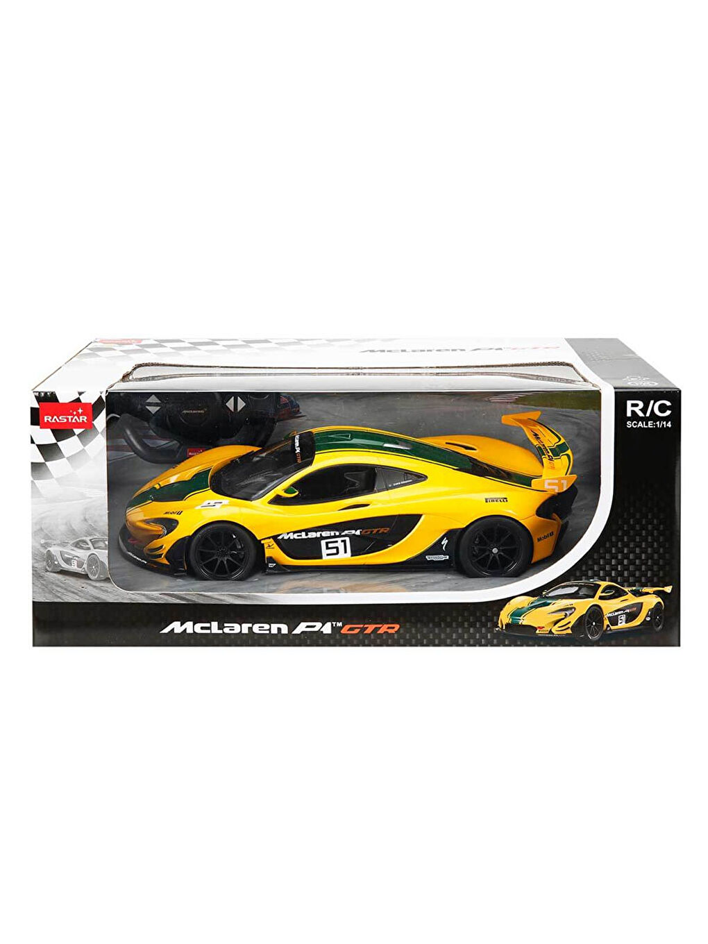 Rastar Renksiz Mclaren P1 GTR Uzaktan Kumandalı Araba S01075000