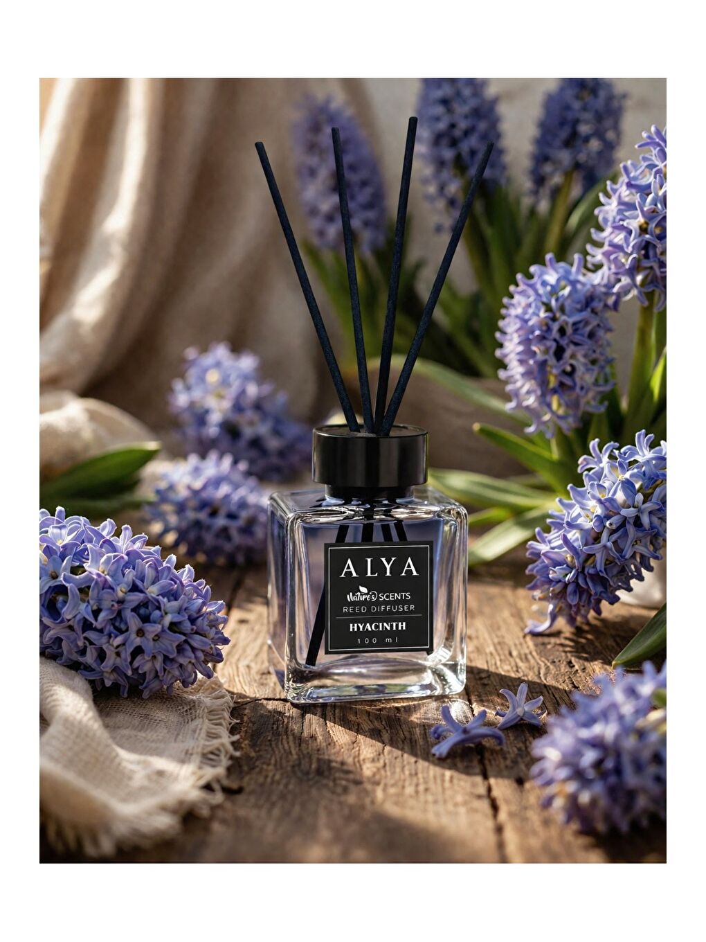 Mavi Nature's Scents Hyacinth (Sümbül) Bambu Çubuklu Oda Kokusu 100 ml-2