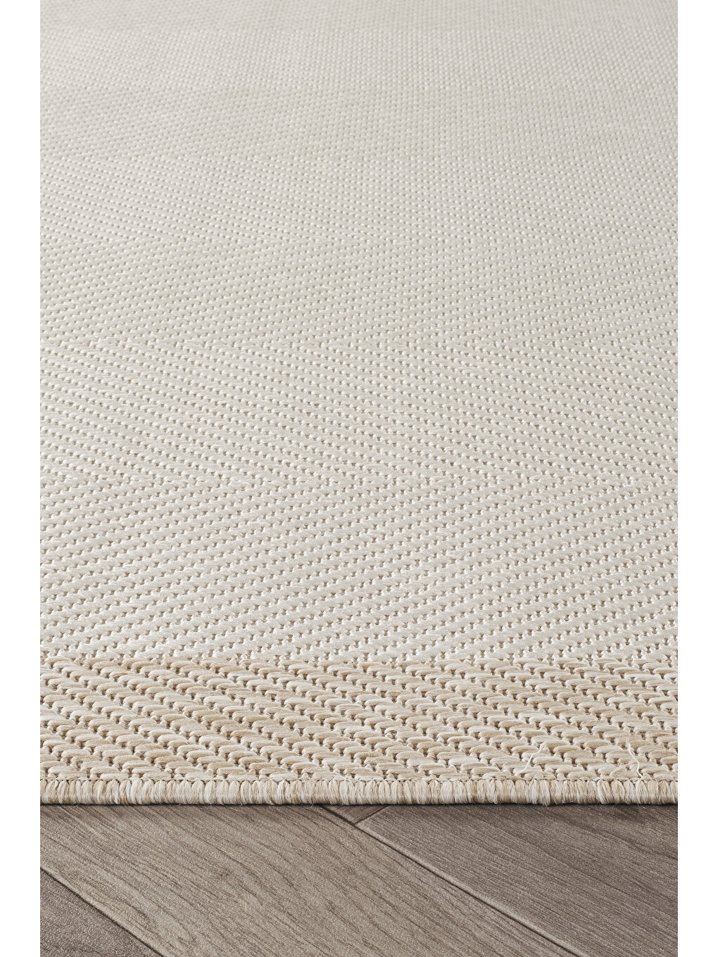 Ekru Sisalux 3084 Krem Bej Sisal Dokuma Jüt Hav Toz Vermez Halı Salon Mutfak Oda Halısı-200x290-3