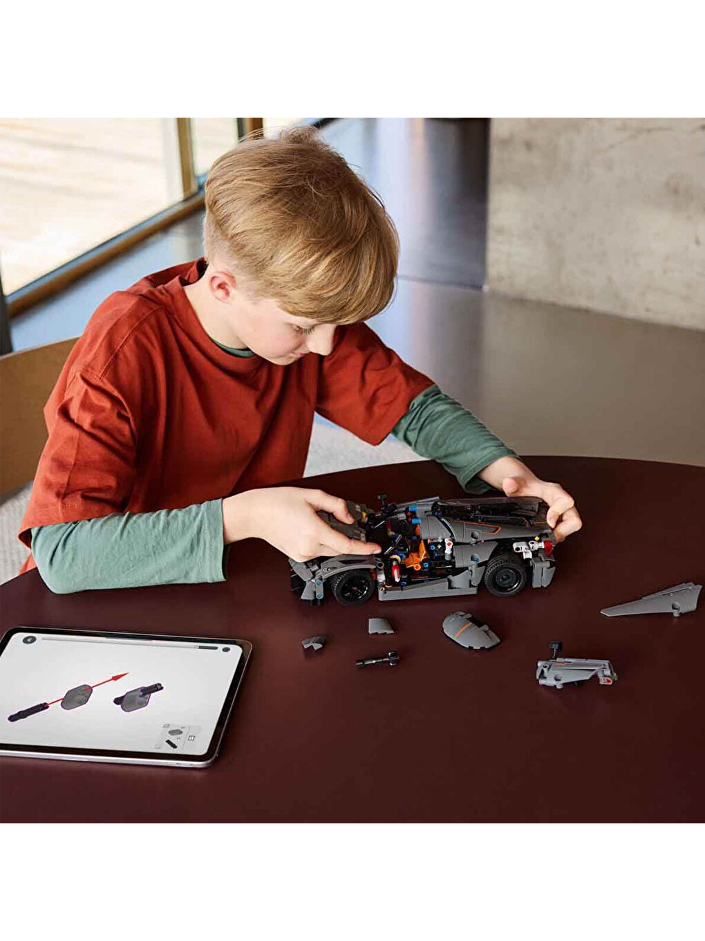 Technic Koenigsegg Jesko Absolut Gri Hiper Araba 42173-2
