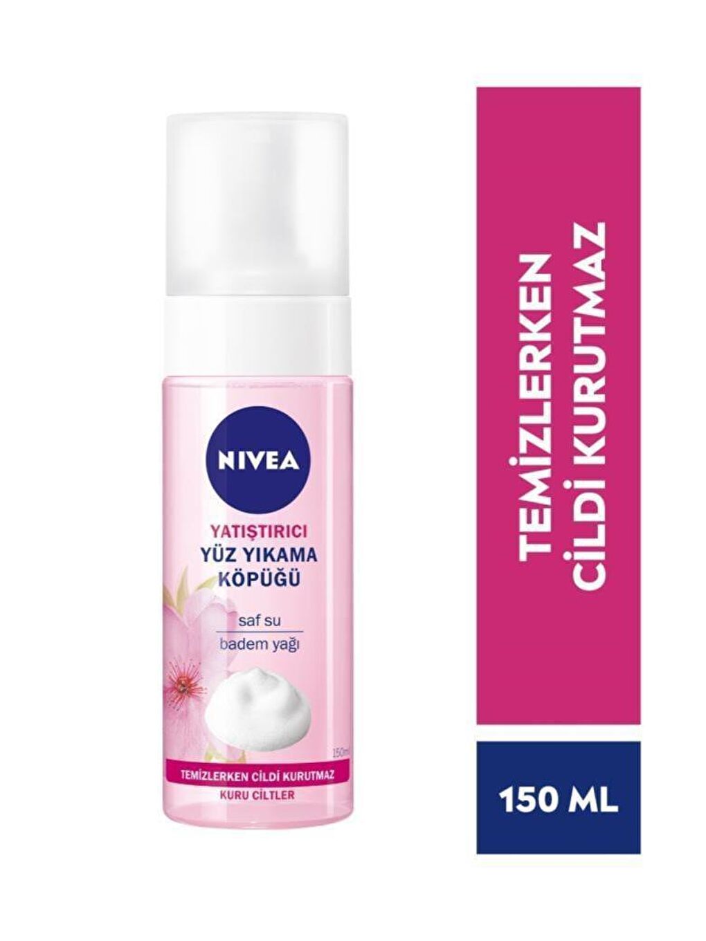 NIVEA Yüz Yıkama Köpüğü Yatıştırıcı 2X150 ml + Forever Yüz Temizleme Cihazı - 1