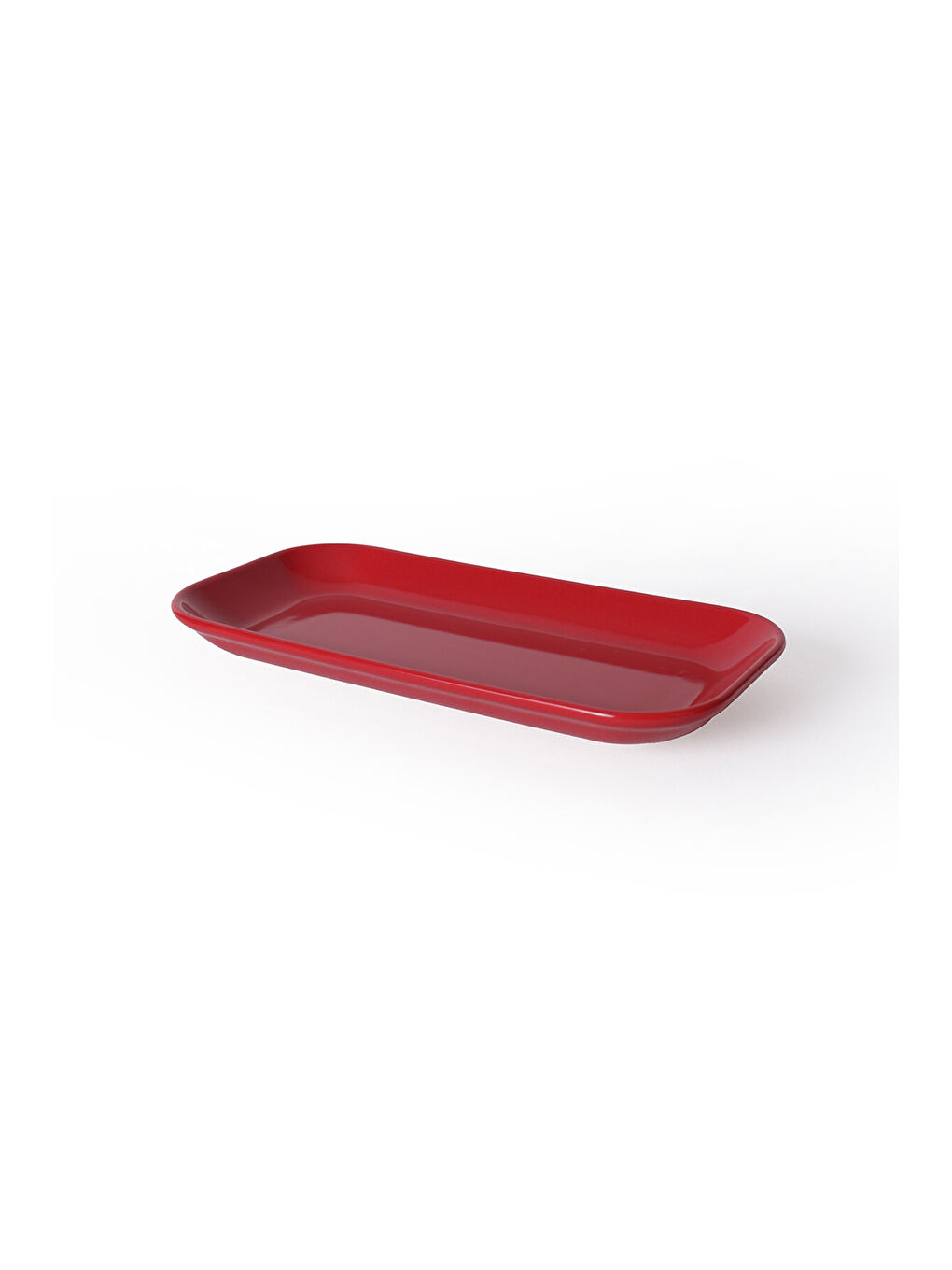 Kırmızı Pergamon Kayık Tabak 26 Cm 2 Adet-5