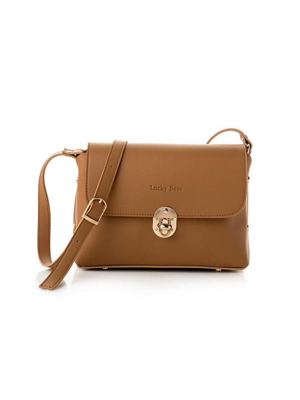 Sarı Kadın Çapraz Askılı El ve Omuz Çantası