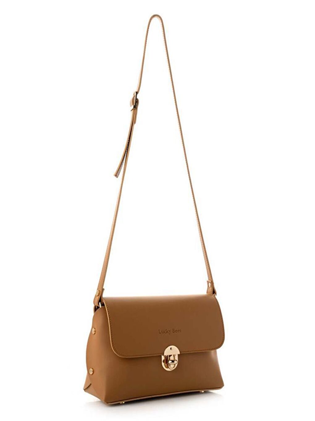 Sarı Kadın Çapraz Askılı El ve Omuz Çantası-2