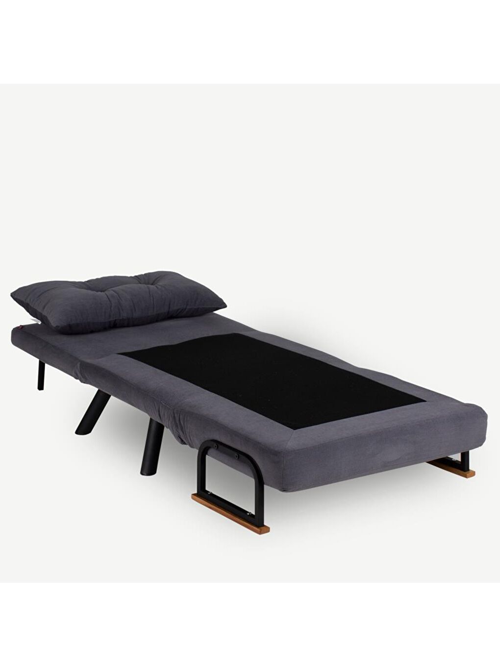 Sando Tekli Katlanır Yataklı Koltuk - Gri-3