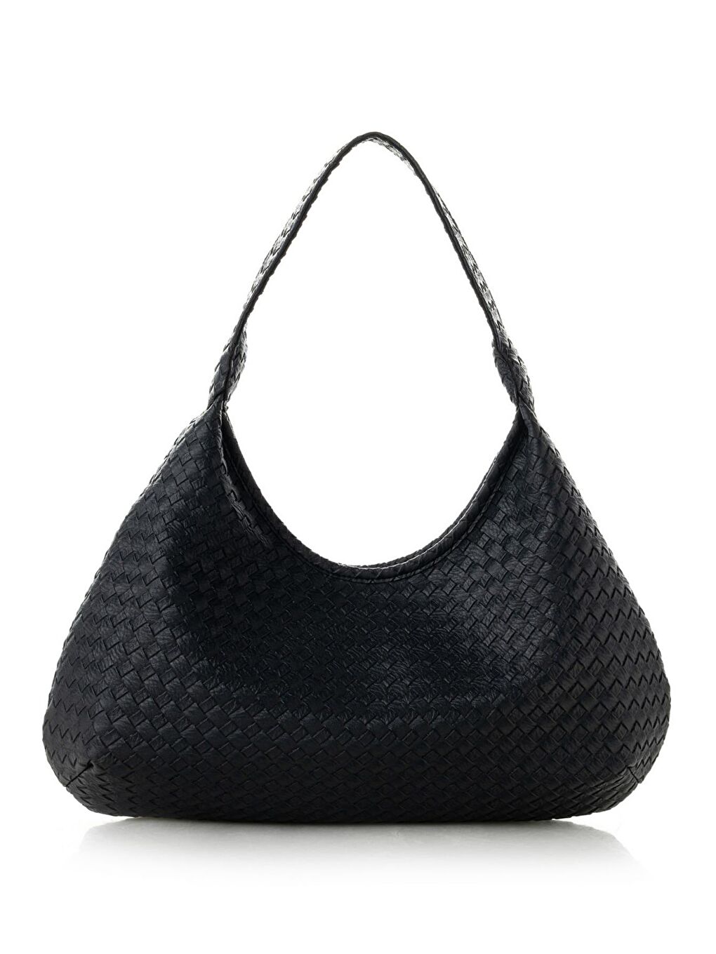 Siyah Desenli Kadın El ve Omuz Çantası