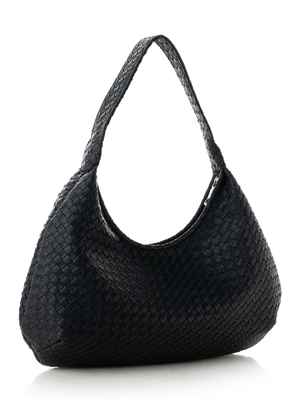 Siyah Desenli Kadın El ve Omuz Çantası-2