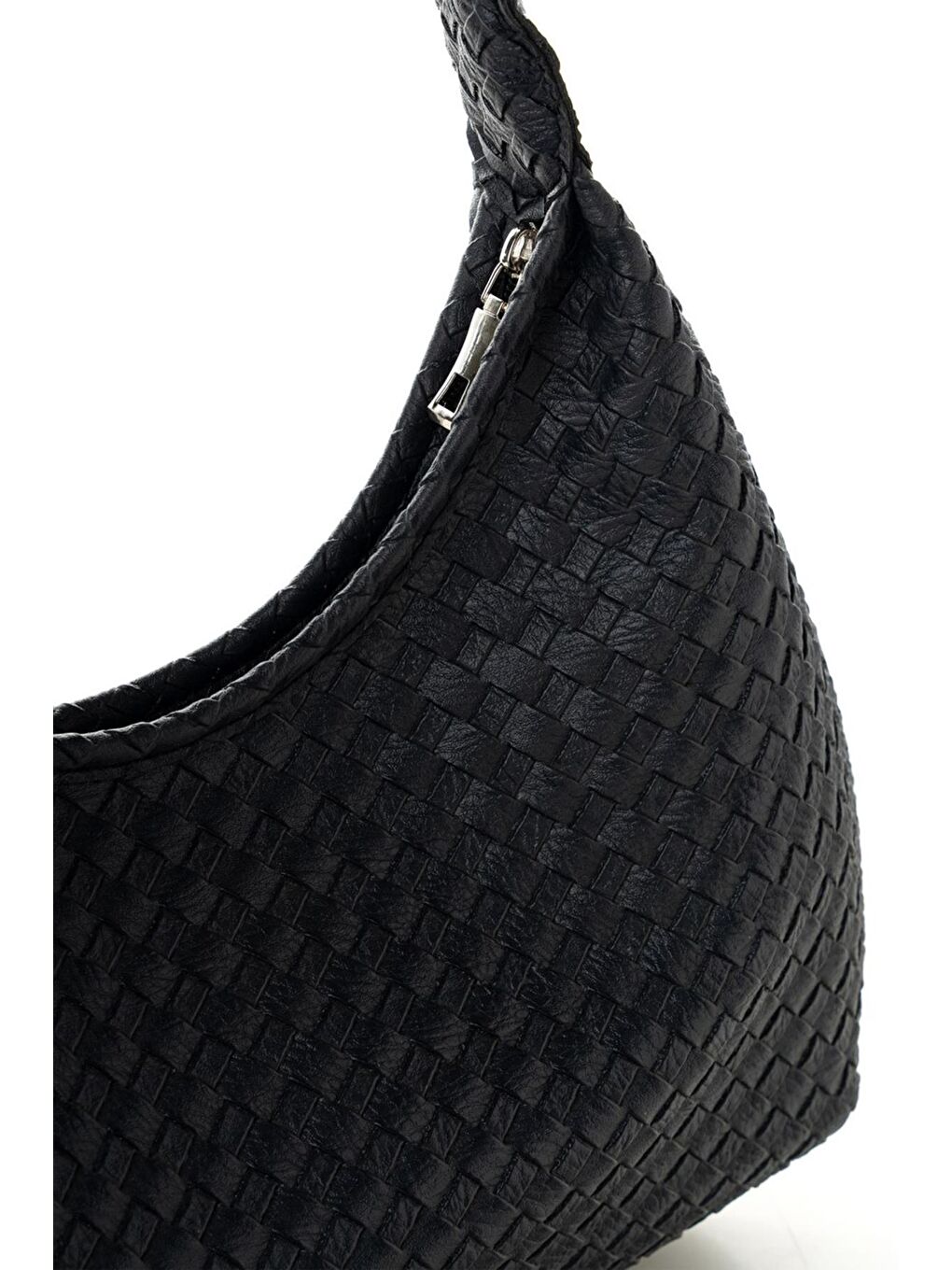 Siyah Desenli Kadın El ve Omuz Çantası-3