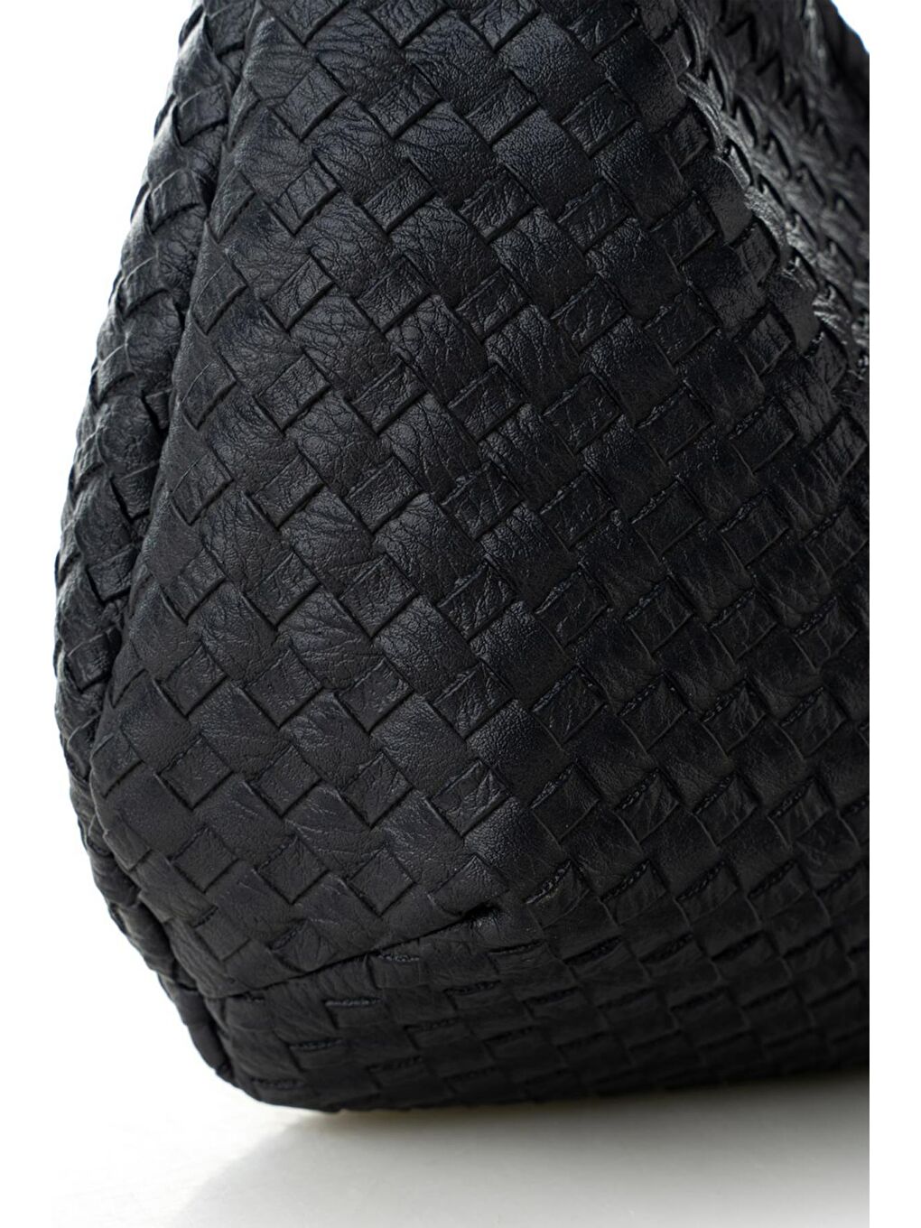 Siyah Desenli Kadın El ve Omuz Çantası-4