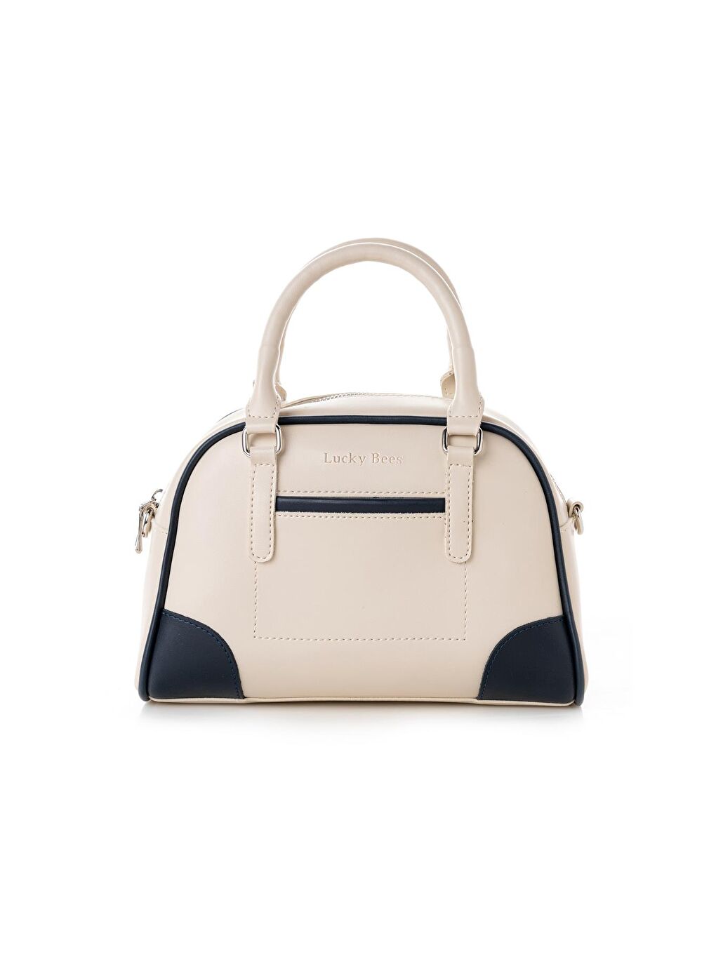 Lacivert Kadın Çapraz Askılı El ve Omuz Çantası-1