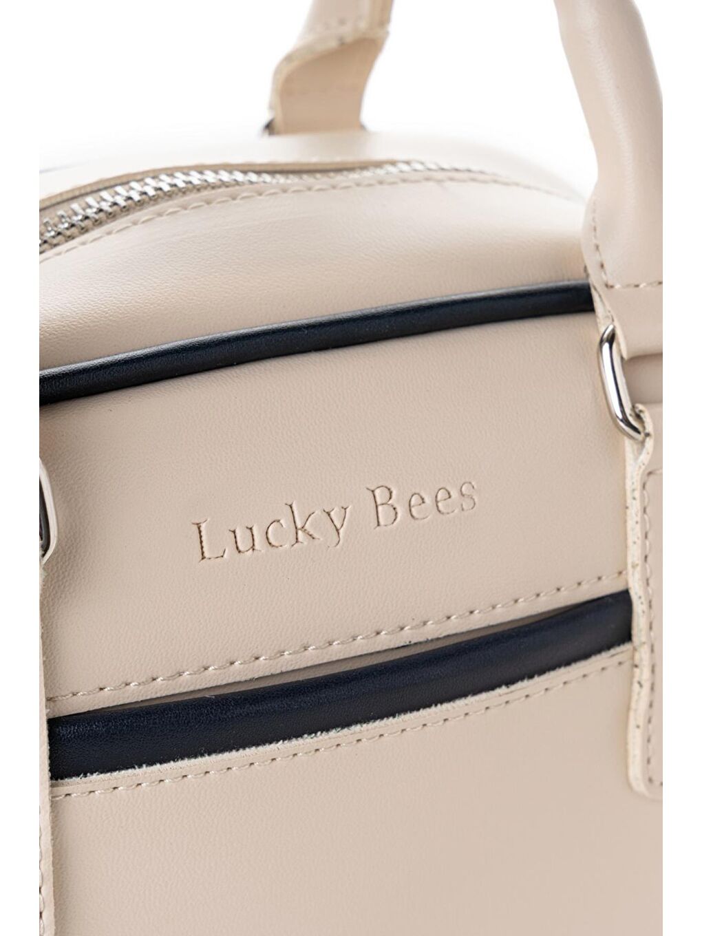 Lacivert Kadın Çapraz Askılı El ve Omuz Çantası-4